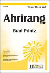 Ahrirang Two-Part choral sheet music cover